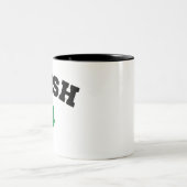 Irish Shamrock St Patrick's Tweekleurige Koffiemok (Center)