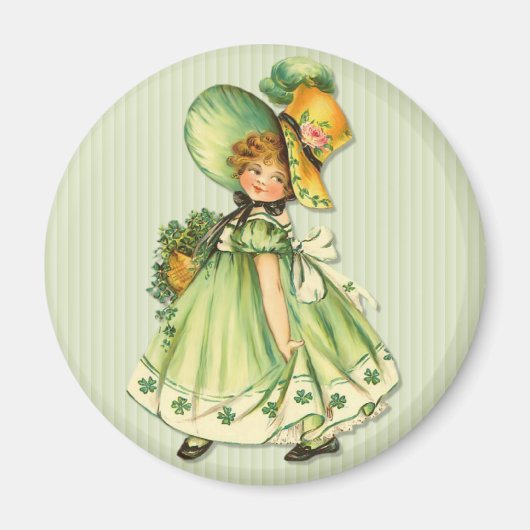 Irish Shamrock Stroll Magneet (Voorkant)