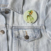 Irish Shamrock Stroll Ronde Button 5,7 Cm (In situ)