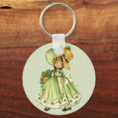 Irish Shamrock Stroll Sleutelhanger (Voorkant)