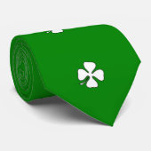 IRISH SHAMROCK STROPDAS (Opgerold)