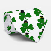 Irish Shamrock Stropdas (Opgerold)