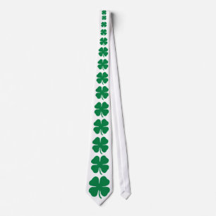 Irish Shamrock Stropdas