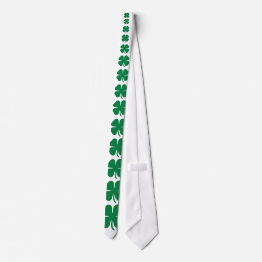 Irish Shamrock Stropdas (Achterkant)