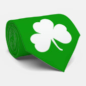 Irish Shamrock Stropdas (Opgerold)