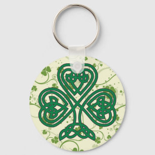 IRISH SHAMROCK SYMBOL SLEUTELHANGER