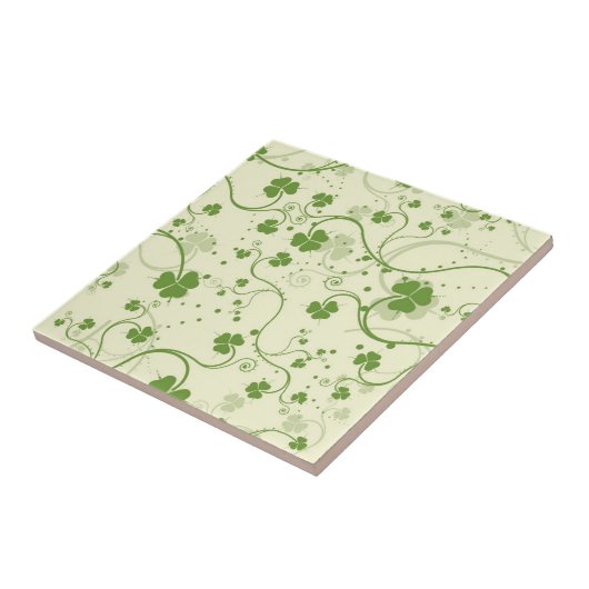 IRISH SHAMROCK SYMBOL TEGELTJE (Zijkant)