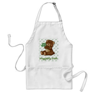 Irish Shamrock Teddy Standaard Schort