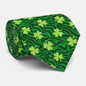 Irish Shamrock ThMED Stropdas (Opgerold)