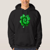 Irish Shamrock Tie Dye Happy St Patrick's Day Go L Hoodie (Voorkant)