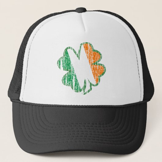 Irish Shamrock Trucker Pet (Voorkant)