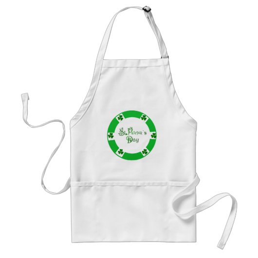 Irish Shamrock voor Standard-Schort Standaard Schort (Voorkant)