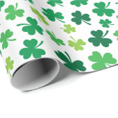 Irish Shamrock Wrapping Paper | St. Patricks Day Cadeaupapier (Rol Hoek)