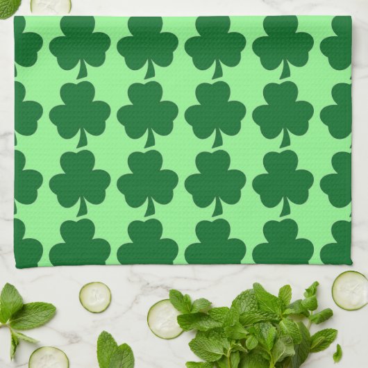 Irish Shamrocks American MoJo Kitchen Towels Theedoek (Gevouwen)