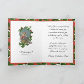 Irish Shamrocks  Angel Rozen Scripts Feestdagen Kaart (Binnen)