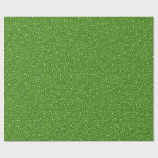 Irish Shamrocks Cadeaupapier (Vlak)