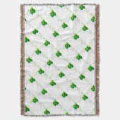 Irish Shamrocks Deken (Voorkant Verticaal)