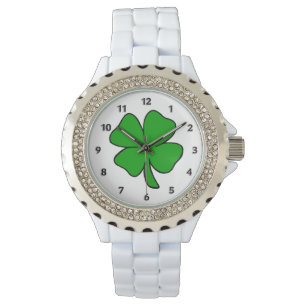 Irish Shamrocks Horloge