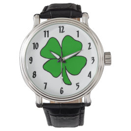Irish Shamrocks Horloge