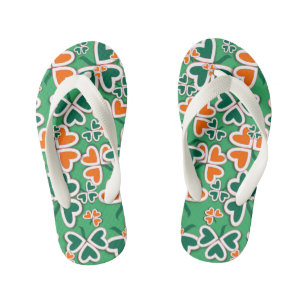 Irish Shamrocks Kinder Teenslippers