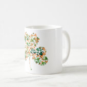 Irish Shamrocks Koffiemok (Voorkant rechts)