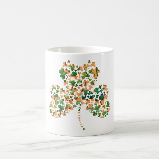 Irish Shamrocks Koffiemok (Center)