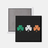Irish Shamrocks Magnet (Voorkant / Achterkant)