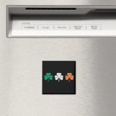 Irish Shamrocks Magnet (Insitu (Vaatwasser))