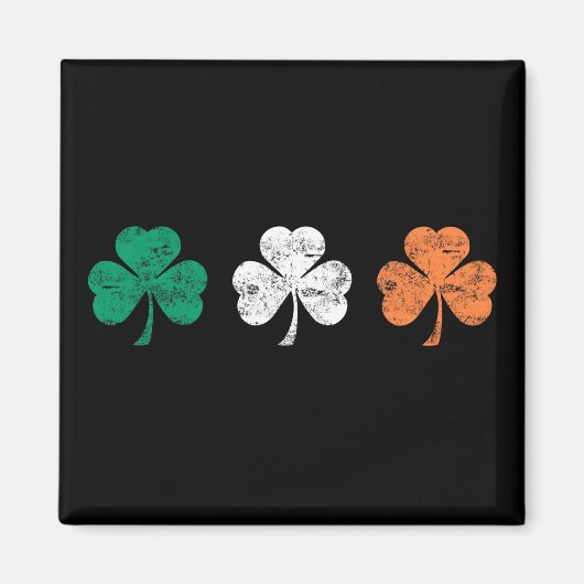 Irish Shamrocks Magnet (Voorkant)