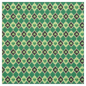 Irish Shamrocks Quatrefoil Stof (Swatch)
