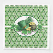 Irish Shamrocks Servet (Voorkant)