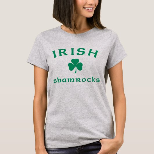 Irish Shamrocks T-shirt (Voorkant)