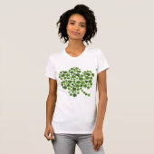 Irish Shamrocks T-shirt (Voorkant volledig)
