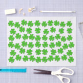 Irish Shamrocks Tissuepapier (Craft)