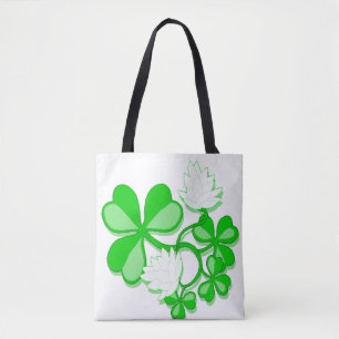 Irish Shamrocks Tote Bag