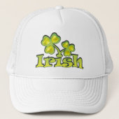 Irish Shamrocks Trucker Pet (Voorkant)