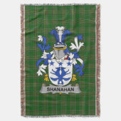 Irish Shanahan of O_Shanahan wapenschild familie Deken (Voorkant Verticaal)