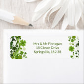 Irish Shanrock (klaver) Etiket (Insitu)