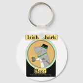 Irish Shark Beer Sleutelhanger (Voorkant)