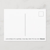 Irish Sheep, County Mayo, Ierland Briefkaart (Achterkant)