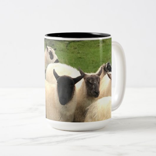 Irish Sheep Tea and Coffee mok (Voorkant rechts)