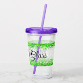 Irish Shot Glass St Patrick's Day Acryl Drinkbeker (Achterkant)