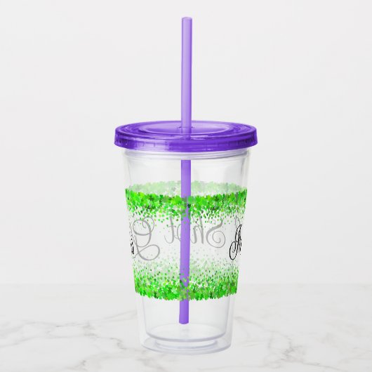 Irish Shot Glass St Patrick's Day Acryl Drinkbeker (Rechts)