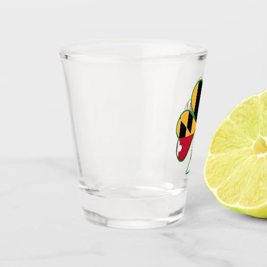 Irish Shot Maryland Glas (Links)
