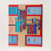 Irish Signpost Galway Ireland. Jigzaag Puzzle Legpuzzel (Verticaal)