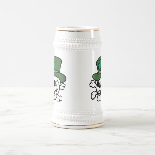 Irish Skull Stein Bierpul (Center)