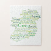 Irish Slang Map Legpuzzel (Verticaal)
