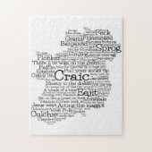 Irish Slang Map Legpuzzel (Verticaal)