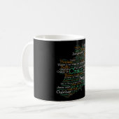 Irish Slang Word Art Kaart Koffie Mok (Voorkant links)