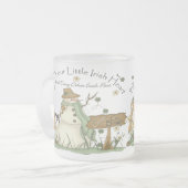 Irish Snowman kerstMok Matglas Koffiemok (Voorkant links)
